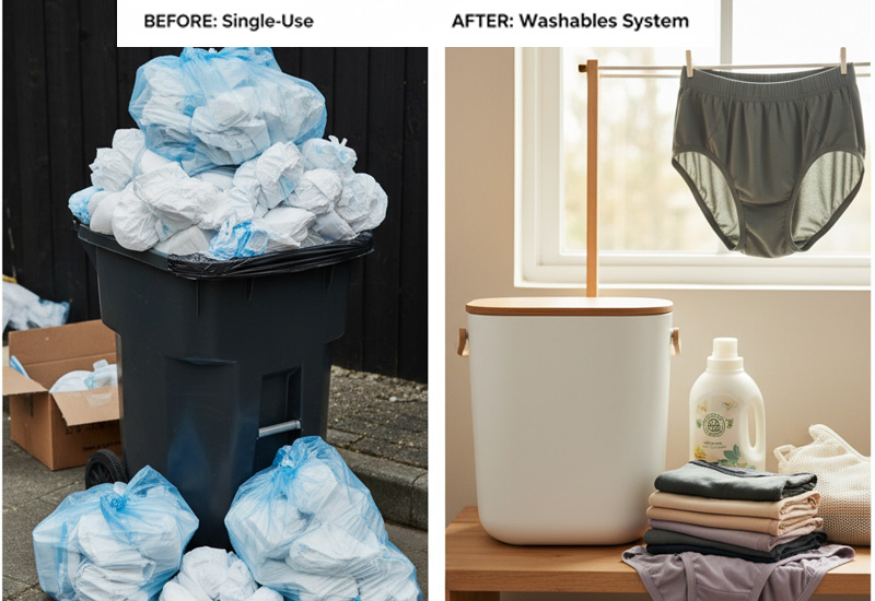Guide des achats durables - Comment les produits lavables réduisent les déchets-2